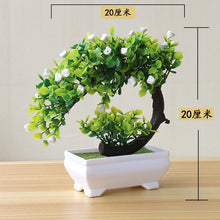 Load image into Gallery viewer, NUEVAS Plantas Artificiales Bonsai Plantas de Maceta de Árbol Pequeño Flores Falsas Adornos en Macetas para la Decoración del Hogar Decoración Jardín Hotel