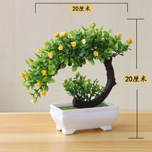 Load image into Gallery viewer, NUEVAS Plantas Artificiales Bonsai Plantas de Maceta de Árbol Pequeño Flores Falsas Adornos en Macetas para la Decoración del Hogar Decoración Jardín Hotel
