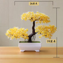 Load image into Gallery viewer, NUEVAS Plantas Artificiales Bonsai Plantas de Maceta de Árbol Pequeño Flores Falsas Adornos en Macetas para la Decoración del Hogar Decoración Jardín Hotel