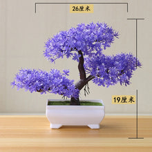 Load image into Gallery viewer, NUEVAS Plantas Artificiales Bonsai Plantas de Maceta de Árbol Pequeño Flores Falsas Adornos en Macetas para la Decoración del Hogar Decoración Jardín Hotel