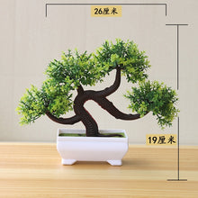 Load image into Gallery viewer, NUEVAS Plantas Artificiales Bonsai Plantas de Maceta de Árbol Pequeño Flores Falsas Adornos en Macetas para la Decoración del Hogar Decoración Jardín Hotel