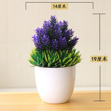 Load image into Gallery viewer, NUEVAS Plantas Artificiales Bonsai Plantas de Maceta de Árbol Pequeño Flores Falsas Adornos en Macetas para la Decoración del Hogar Decoración Jardín Hotel