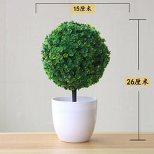 Load image into Gallery viewer, NUEVAS Plantas Artificiales Bonsai Plantas de Maceta de Árbol Pequeño Flores Falsas Adornos en Macetas para la Decoración del Hogar Decoración Jardín Hotel