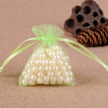 Load image into Gallery viewer, 50Pcs Gift Organza Bag Jewelry Packaging Candy Wedding Party Goodie Packing Favors Cake Pouches Drawable Bags Present For Sweets