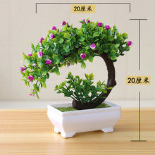Load image into Gallery viewer, NUEVAS Plantas Artificiales Bonsai Plantas de Maceta de Árbol Pequeño Flores Falsas Adornos en Macetas para la Decoración del Hogar Decoración Jardín Hotel
