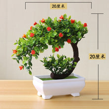 Load image into Gallery viewer, NUEVAS Plantas Artificiales Bonsai Plantas de Maceta de Árbol Pequeño Flores Falsas Adornos en Macetas para la Decoración del Hogar Decoración Jardín Hotel
