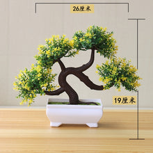 Load image into Gallery viewer, NUEVAS Plantas Artificiales Bonsai Plantas de Maceta de Árbol Pequeño Flores Falsas Adornos en Macetas para la Decoración del Hogar Decoración Jardín Hotel
