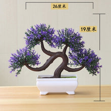 Load image into Gallery viewer, NUEVAS Plantas Artificiales Bonsai Plantas de Maceta de Árbol Pequeño Flores Falsas Adornos en Macetas para la Decoración del Hogar Decoración Jardín Hotel
