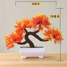 Load image into Gallery viewer, NUEVAS Plantas Artificiales Bonsai Plantas de Maceta de Árbol Pequeño Flores Falsas Adornos en Macetas para la Decoración del Hogar Decoración Jardín Hotel
