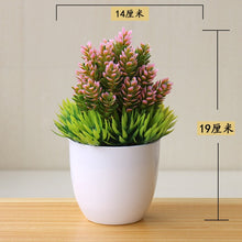 Load image into Gallery viewer, NUEVAS Plantas Artificiales Bonsai Plantas de Maceta de Árbol Pequeño Flores Falsas Adornos en Macetas para la Decoración del Hogar Decoración Jardín Hotel
